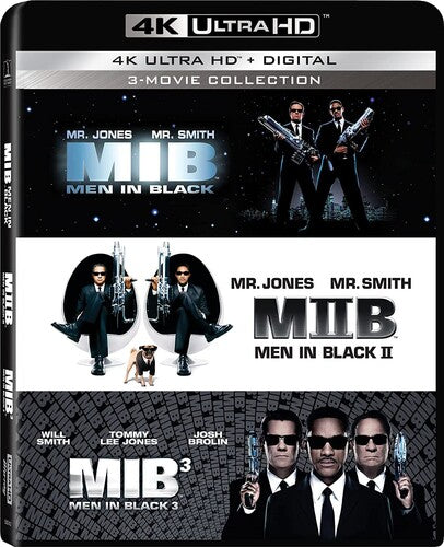Hombres de negro: Colección de 3 películas (4K Ultra HD)