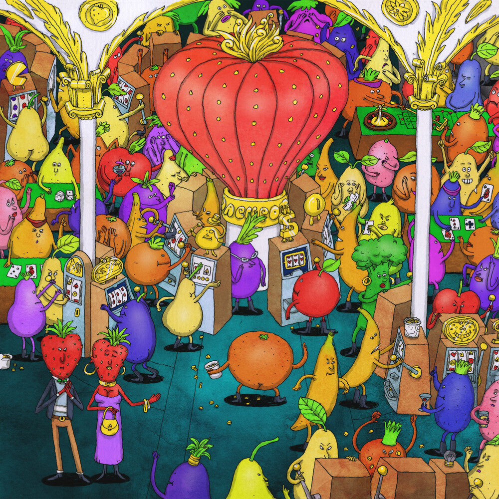 the album cover for Dance Gavin Dance - Jackpot Juicer