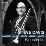 the album cover for Steve Davis - Bluesthetic