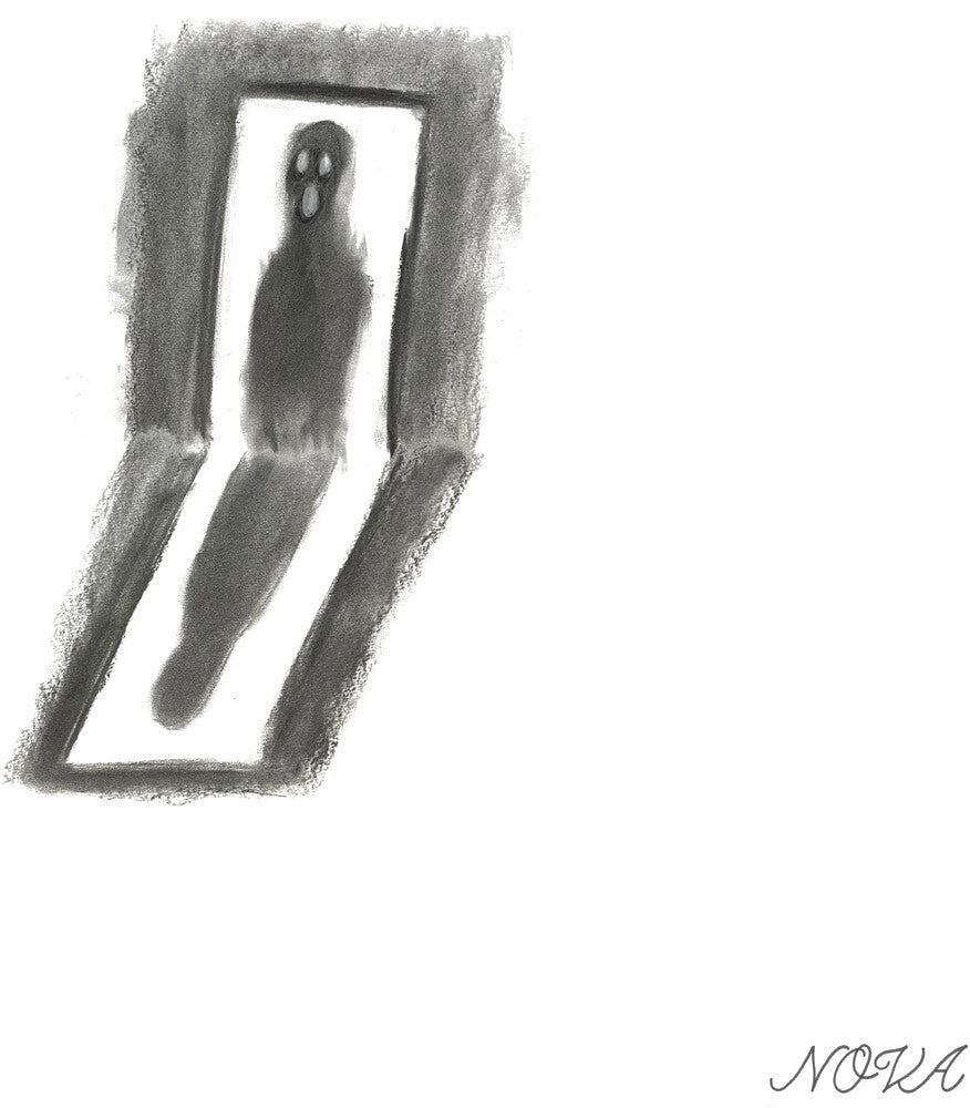 the album cover for Mat Kerekes - Nova - Black & White (Blk) [Colored Vinyl] (Wht)