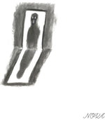 the album cover for Mat Kerekes - Nova - Black & White (Blk) [Colored Vinyl] (Wht)