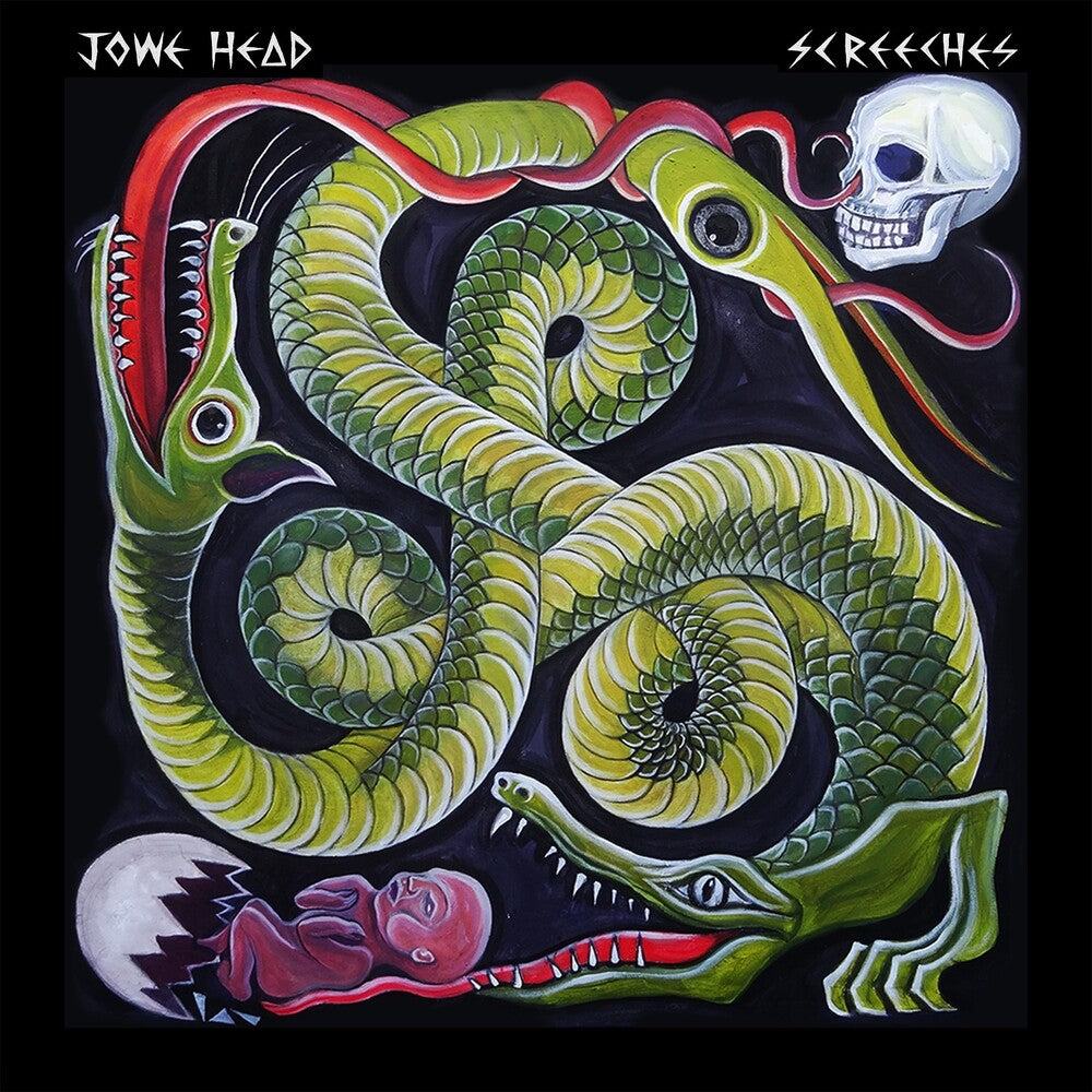the album cover for Jowe Head - Screeches