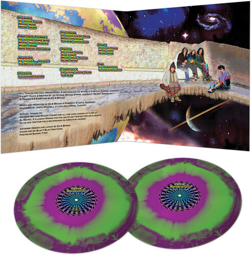 Ozric Tentacles - Floor's Too Far Away - Purple/green Haze (Vinyl)