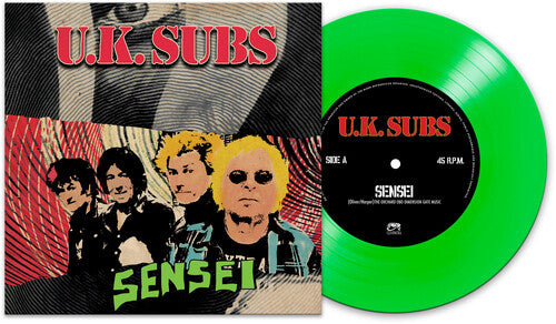 UK Subs - Sensei - Green (Vinyl)
