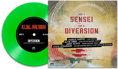 UK Subs - Sensei - Green (Vinyl)