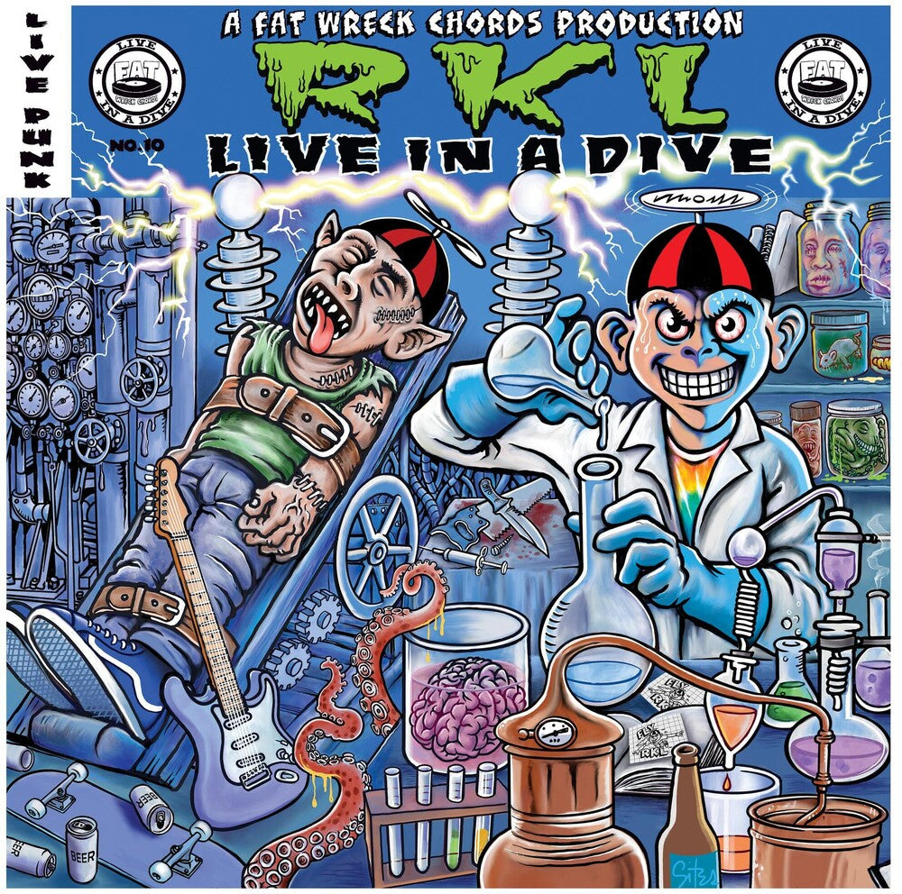 the album cover for Rkl - Live In A Dive