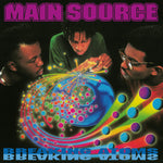 the album cover for Main Source - Breaking Atoms