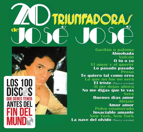 José José - 20 Triunfadoras (CD)