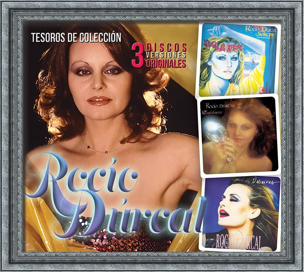 the album cover for Jurado Durcal - Tesoros De Coleccion 3 Discos Originales