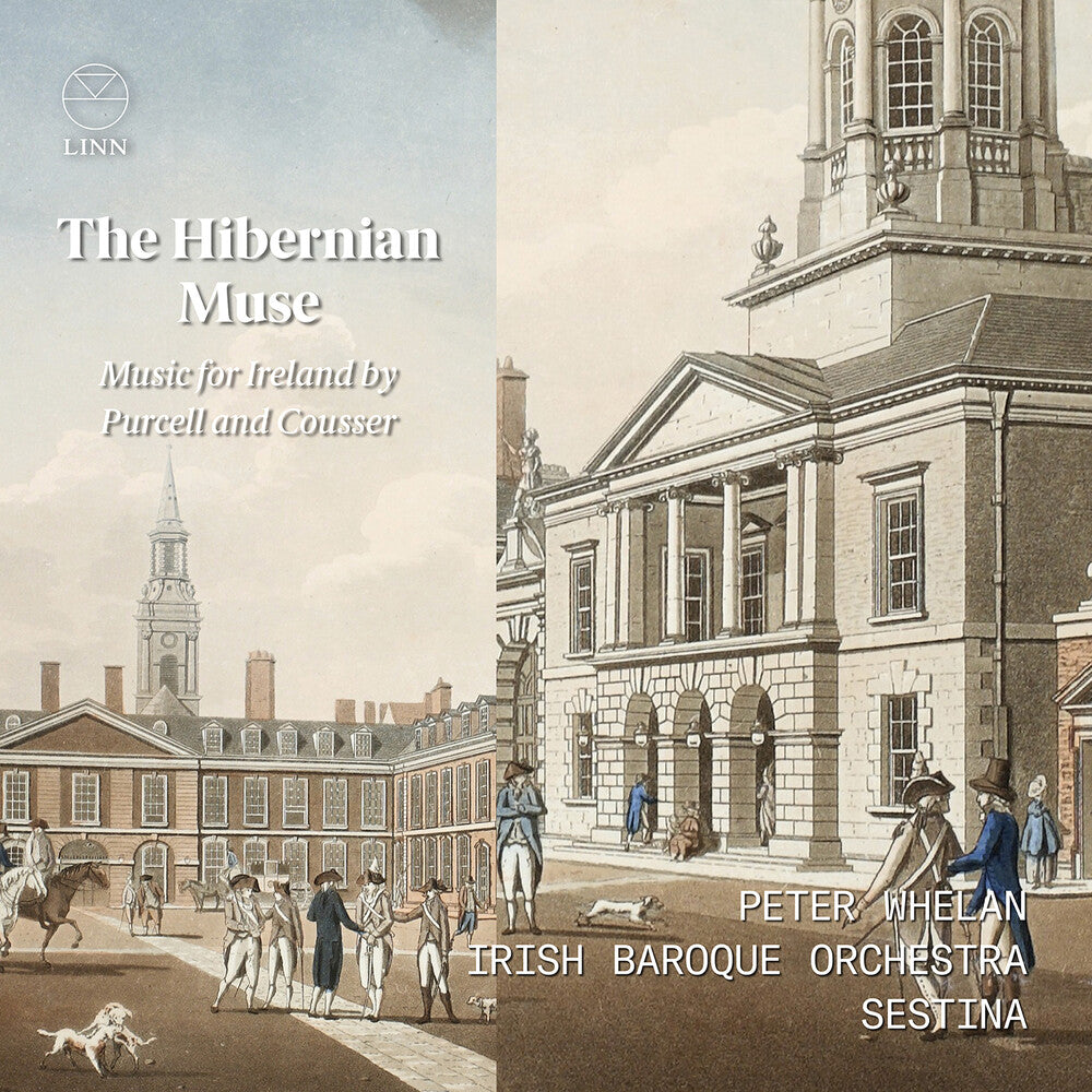 the album cover for Kusser / Irish Baroque Orchestra / Sestina - Hibernian Muse