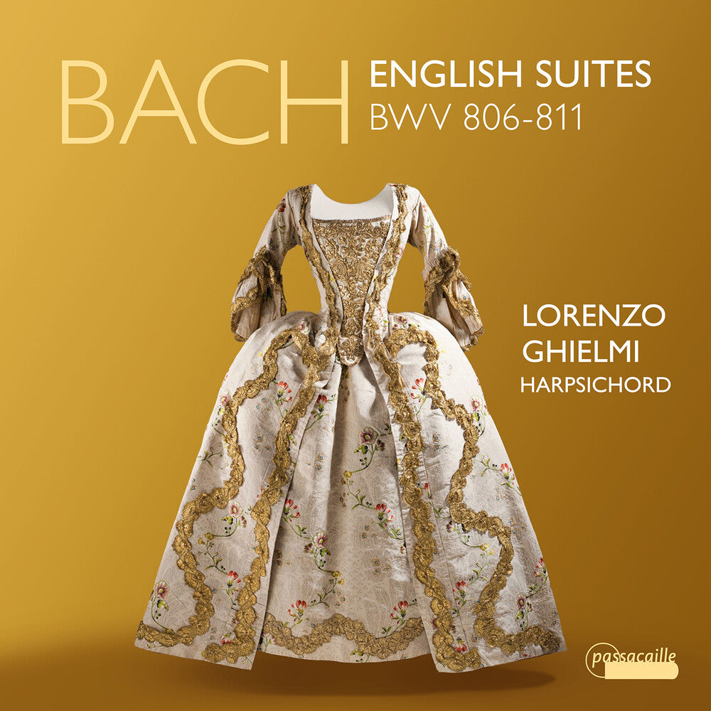 the album cover for Bach, J.S. / Ghielmi - English Suites BWV 806-811