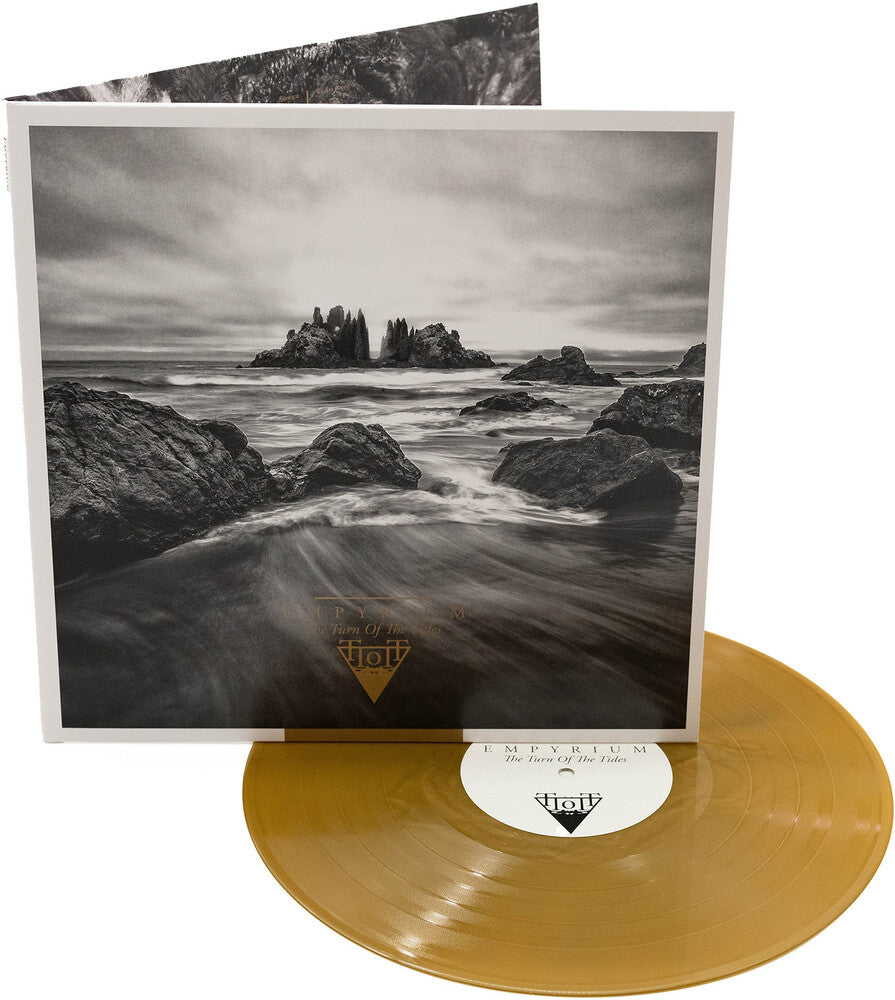 the album cover for Empyrium - The Turn Of The Tides - Gold [Colored Vinyl] (Gate) (Gol)
