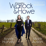the album cover for Anna Harvey/ Austin,Mark - Songs By Warlock & Howe