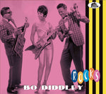 the album cover for Bo Diddley - Rocks