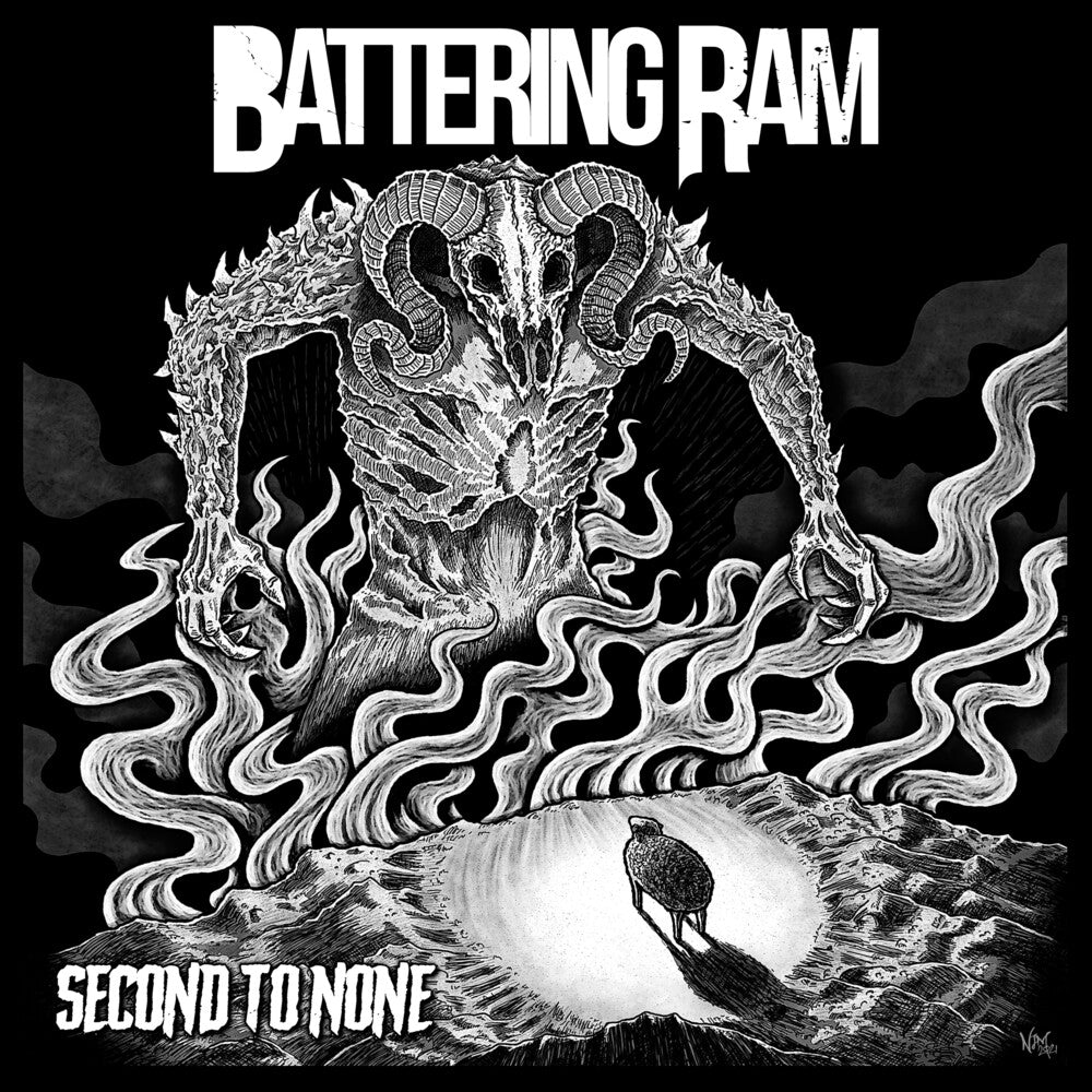 the album cover for Battering Ram - Second To None