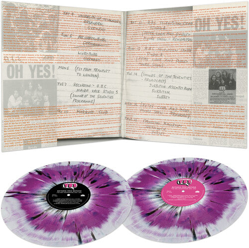 Yes - Beyond & Before - BBC Recordings 1969-1970 - PURPLE/WHITE SPLATTER (Vinyl)