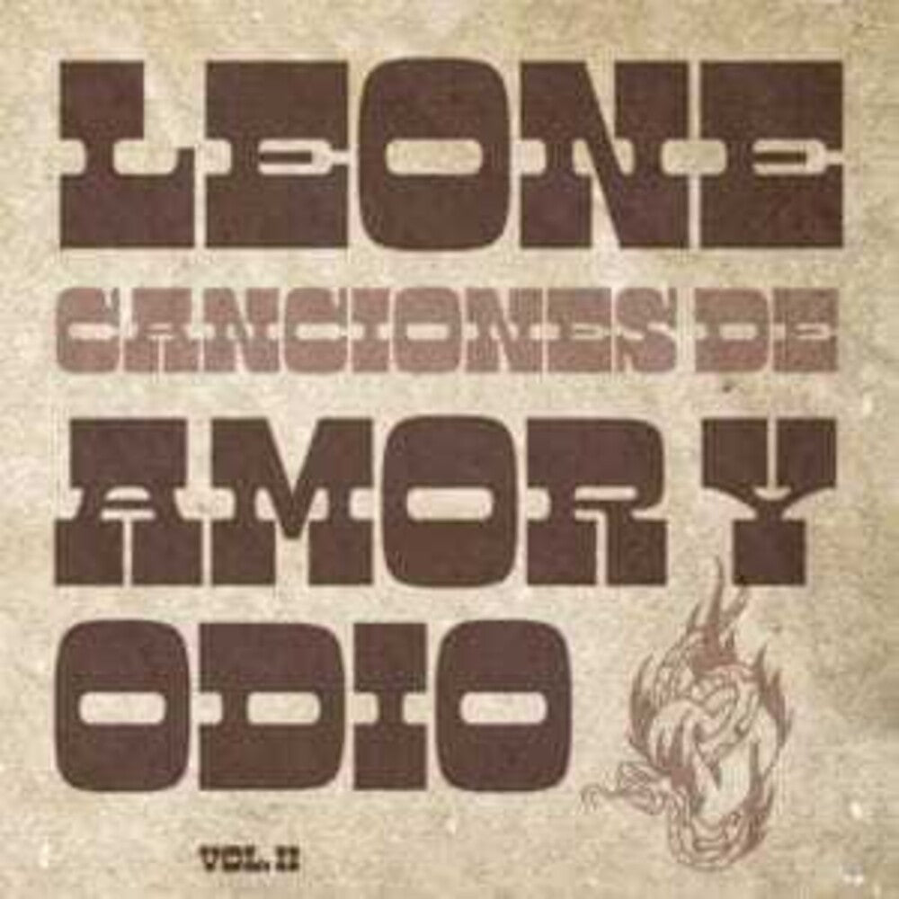 the album cover for Leone - Canciones De Amor Y Odio Vol 2 (Spa)