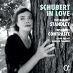 the album cover for Schubert / Standley / Thorette - Schubert In Love