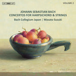 the album cover for J Bach .S. / Suzuki - Concertos For Harpsichord 2 (Hybr)