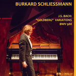 the album cover for J Bach .S. / Schliessmann - Goldberg Variations Bwv98 (Hybr) (2pk)