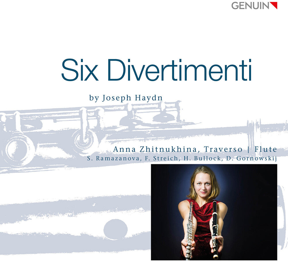 the album cover for Haydn / Zhitnukhina - Six Divertimenti