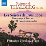 the album cover for Thalberg / Nicolosi - Les Soirees de Pausilippe