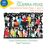 the album cover for Guerra-Peixe / Goias Philharmonic Orchestra / Thom - Symphonic Suites 1 & 2