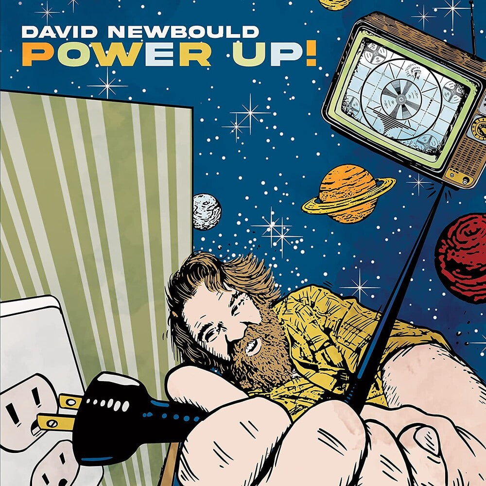 the album cover for David Newbould - Power Up
