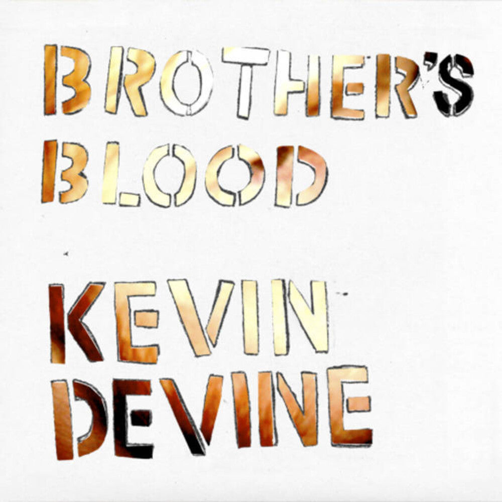 the album cover for Kevin Devine - Brother's Blood - Ultra Clear [Clear Vinyl]
