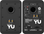 Kanto YU Bluetooth Wireless 140 Watt Powered Bookshelf Speakers - Pair (Black)