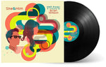the album cover for She & Him - Melt Away: A Tribute to Brian Wilson [LP]