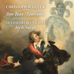 the album cover for Le Concert Des Nations - Gluck: Don Juan & Semiramis
