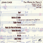 Margaret Leng Tan - Piano Works 4 (CD)