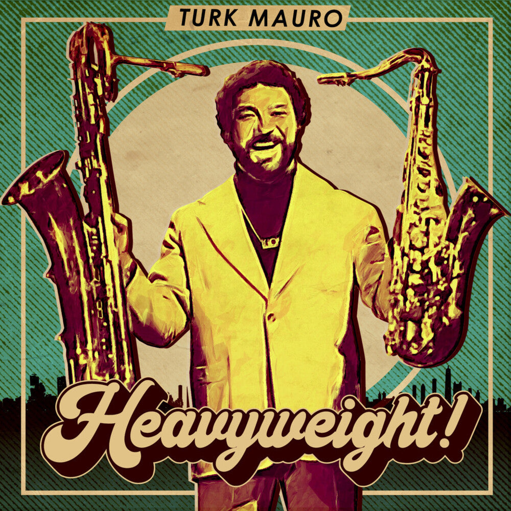 the album cover for Turk Mauro - Heavyweight