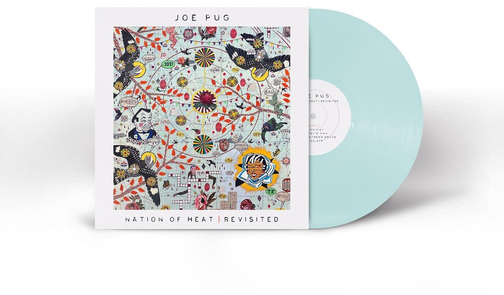 the album cover for Joe Pug - Nation Of Heat I Revisited EP [Electric Blue Vinyl]