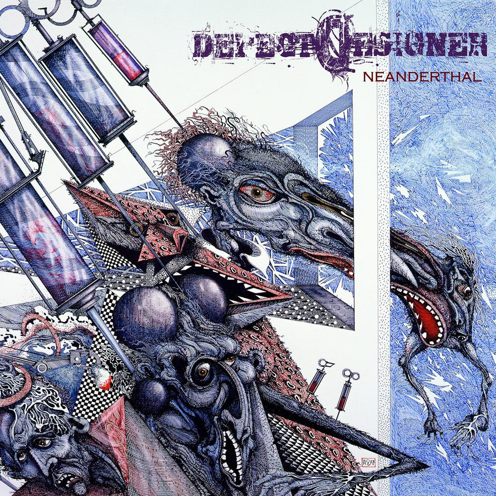 the album cover for Defect Designer - Neanderthal