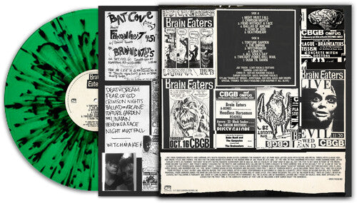 Brain Eaters - Brian Eaters - Green & Black Splatter (Vinyl)