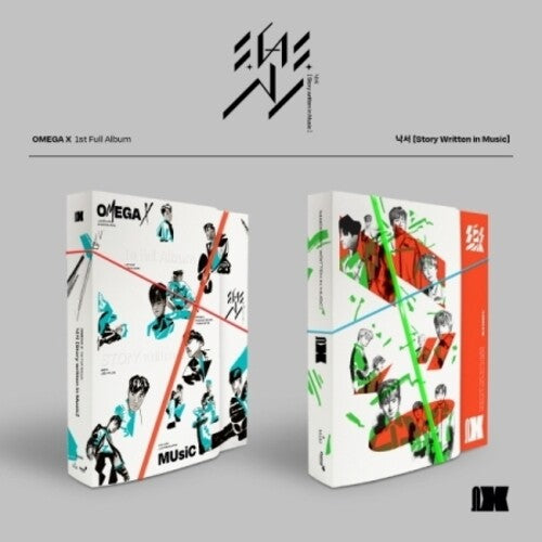 Omega X - Story Written In Music - incl. 112pg Photobook, Bookmark, Hologram Photocard, Unit Photocard + Poster (CD)