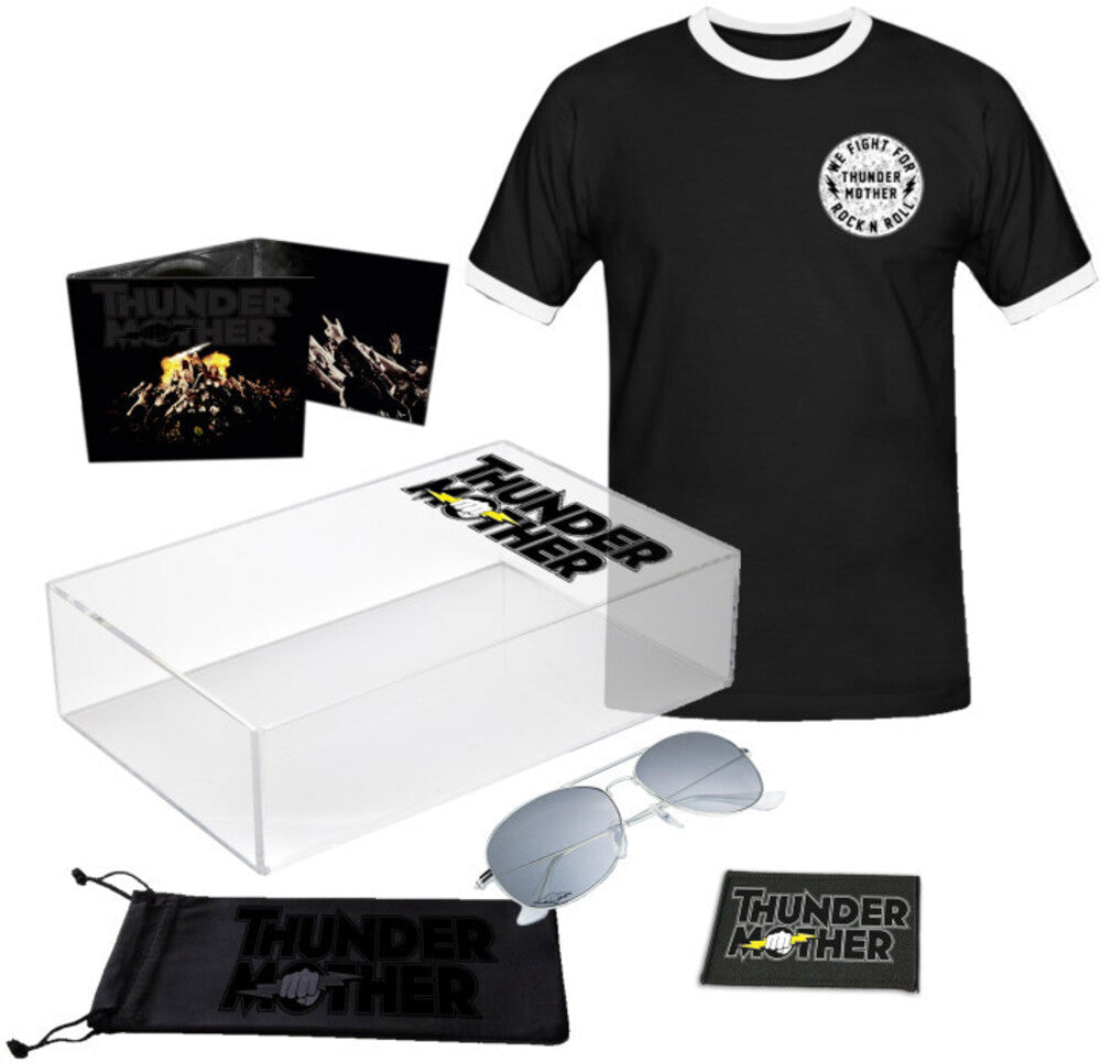 the album cover for Thundermother - Heat Wave [Indie Exclusive] (Ltd. Boxset + Shirt Xl) (Box)