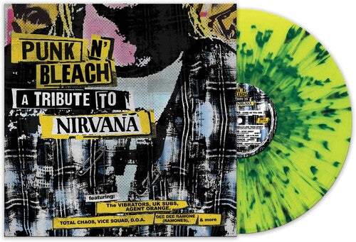 Various Artists - Punk 'n' Bleach - A Tribute To Nirvana (Various Artists) - Green Splatter (Vinyl)