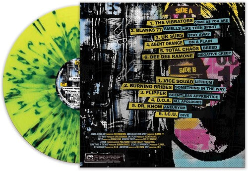 Various Artists - Punk 'n' Bleach - A Tribute To Nirvana (Various Artists) - Green Splatter (Vinyl)