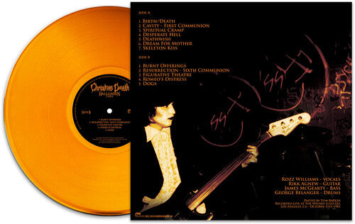 Christian Death - Halloween 1981 - ORANGE (Vinyl)