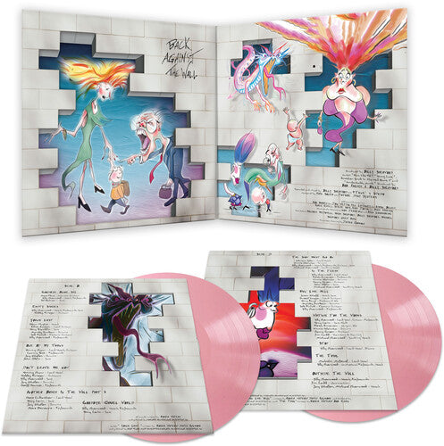 Various Tribute to Pink Floyd Artists - Back Against The Wall - A Prog-Rock Tribute to Pink Floyd's Wall - Pink Vinyl (Vinyl)