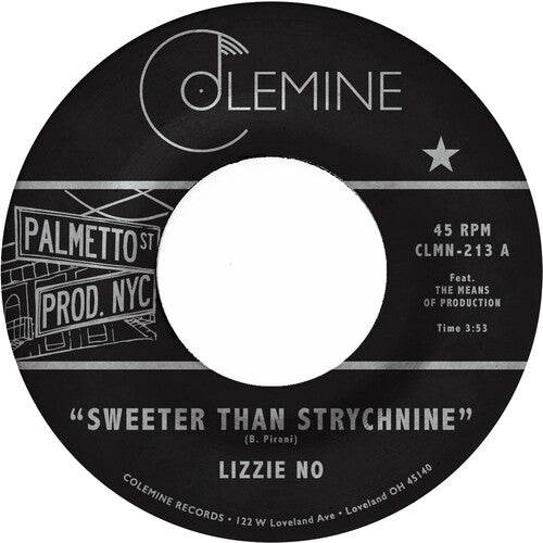 Lizzie No & Ben Pirani - Sweeter Than Strychnine / Stop Bothering Me - Opaque Red (Vinyl)