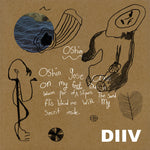 the album cover for DIIV - Oshin - 10th Anniversary - Blue Marble (W/Book)