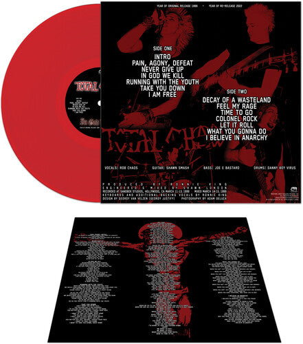 Total Chaos - In God We Kill - RED (Vinyl)