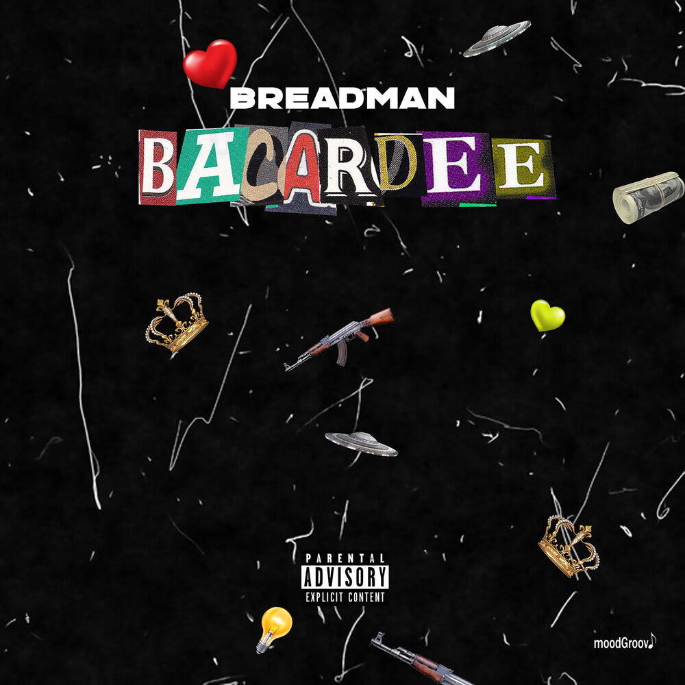 the album cover for Breadman Mgv - Bacardee (Mod)