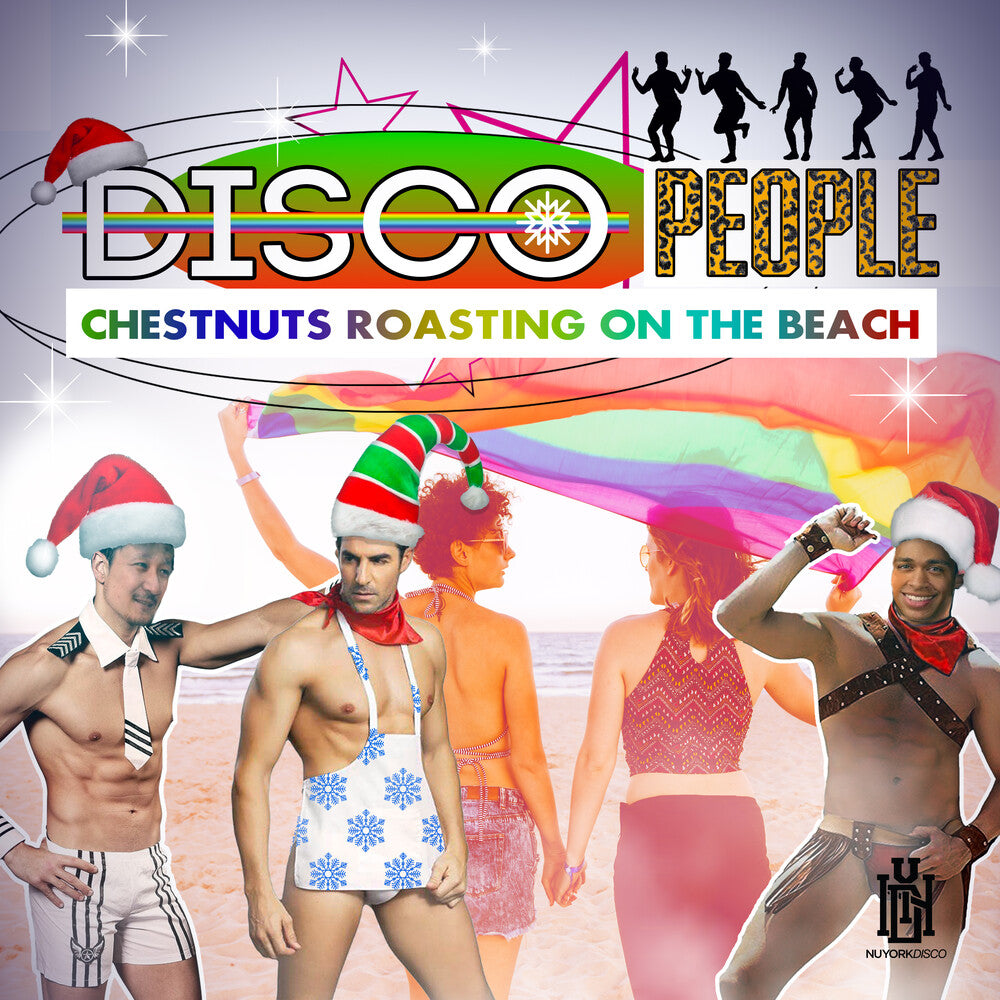 the album cover for Disco People - Chestnuts Roasting On The Beach (Mod)