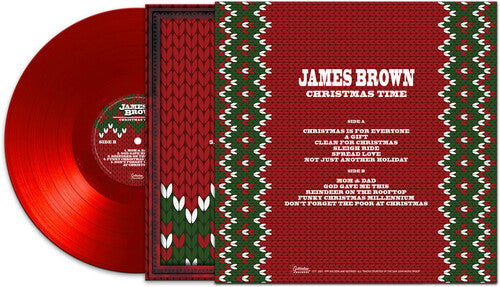 James Brown - Christmas Time - Rojo (Vinilo)