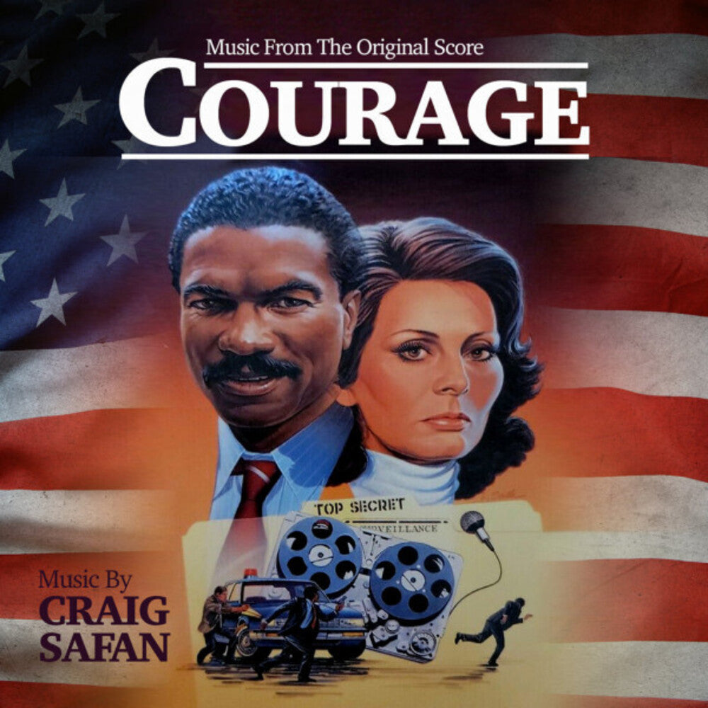 the album cover for Craig Safan(Ita) - Courage / O.S.T. (Ita)